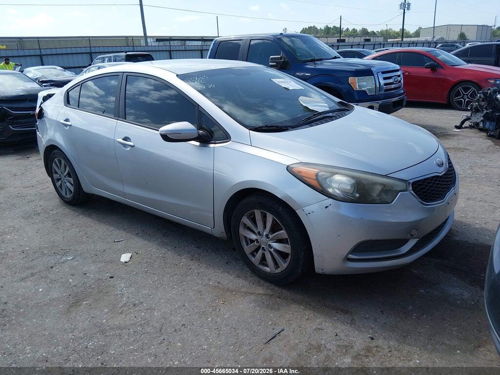KNAFX4A6XE5078552 2014 KIA FORTE photo no. 1