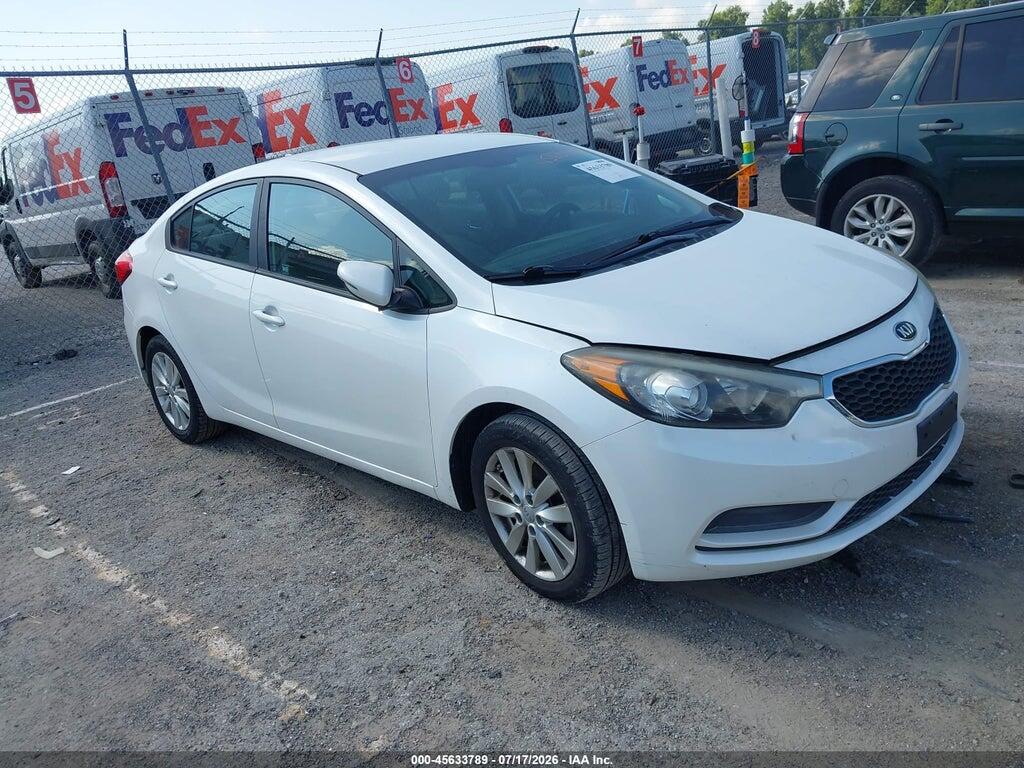 KNAFX4A63E5219199 2014 KIA FORTE photo no. 1
