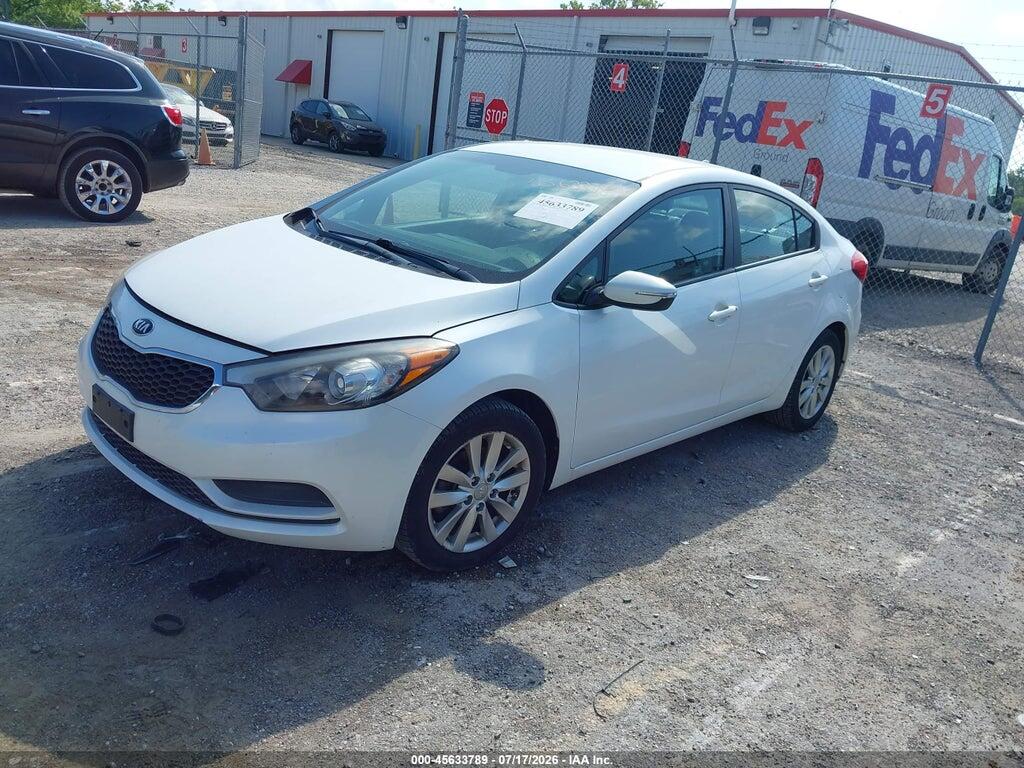 KNAFX4A63E5219199 2014 KIA FORTE photo no. 2