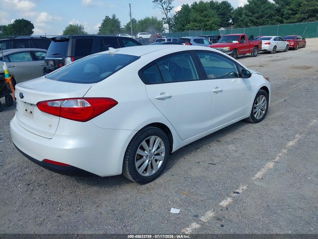KNAFX4A63E5219199 2014 KIA FORTE photo no. 4