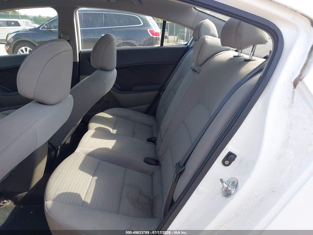 KNAFX4A63E5219199 2014 KIA FORTE photo no. 8