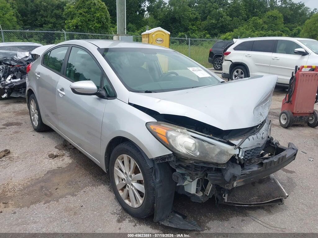 KNAFX4A67E5125990 2014 KIA FORTE photo no. 1