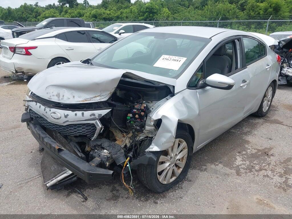 KNAFX4A67E5125990 2014 KIA FORTE photo no. 2