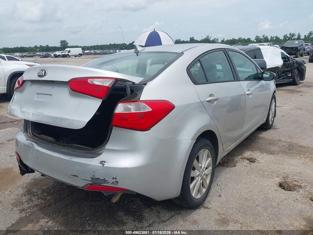 KNAFX4A67E5125990 2014 KIA FORTE photo no. 4
