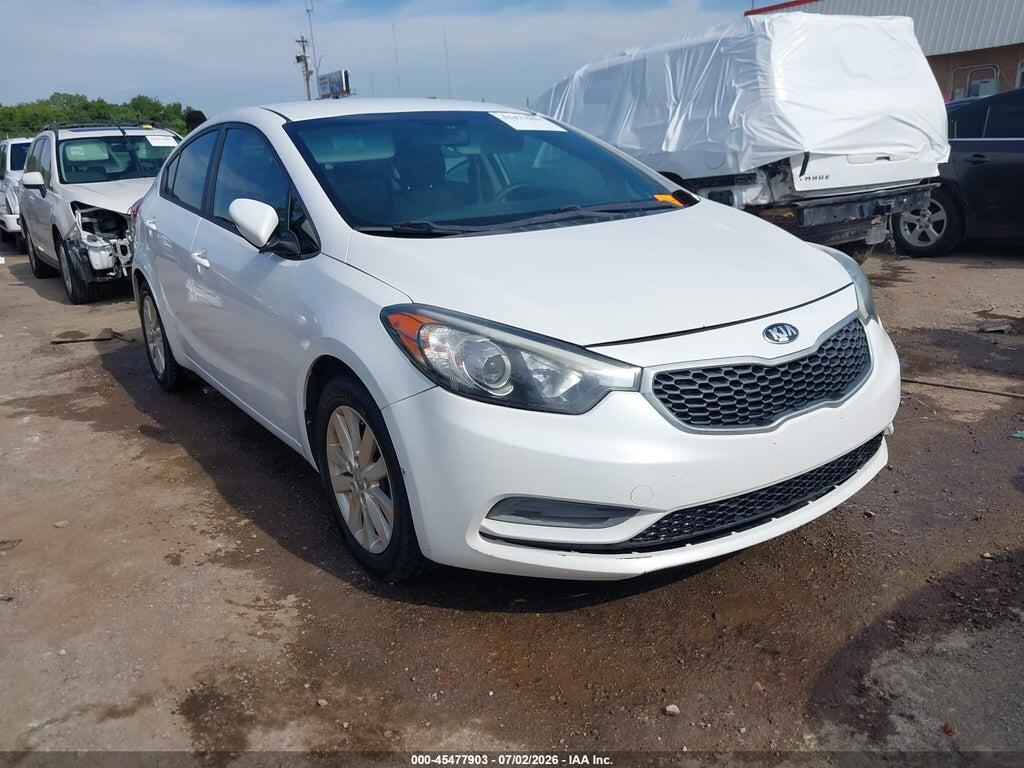 KNAFX4A62E5196174 2014 KIA FORTE photo no. 1