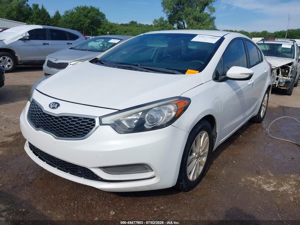 KNAFX4A62E5196174 2014 KIA FORTE photo no. 2