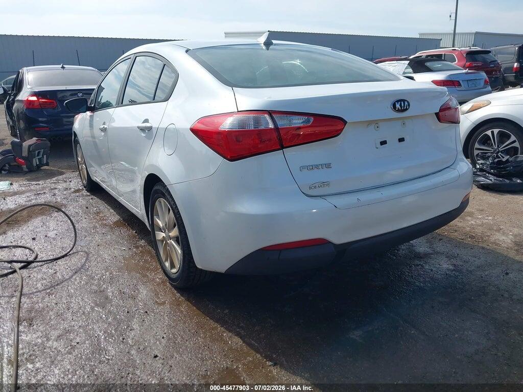KNAFX4A62E5196174 2014 KIA FORTE photo no. 3