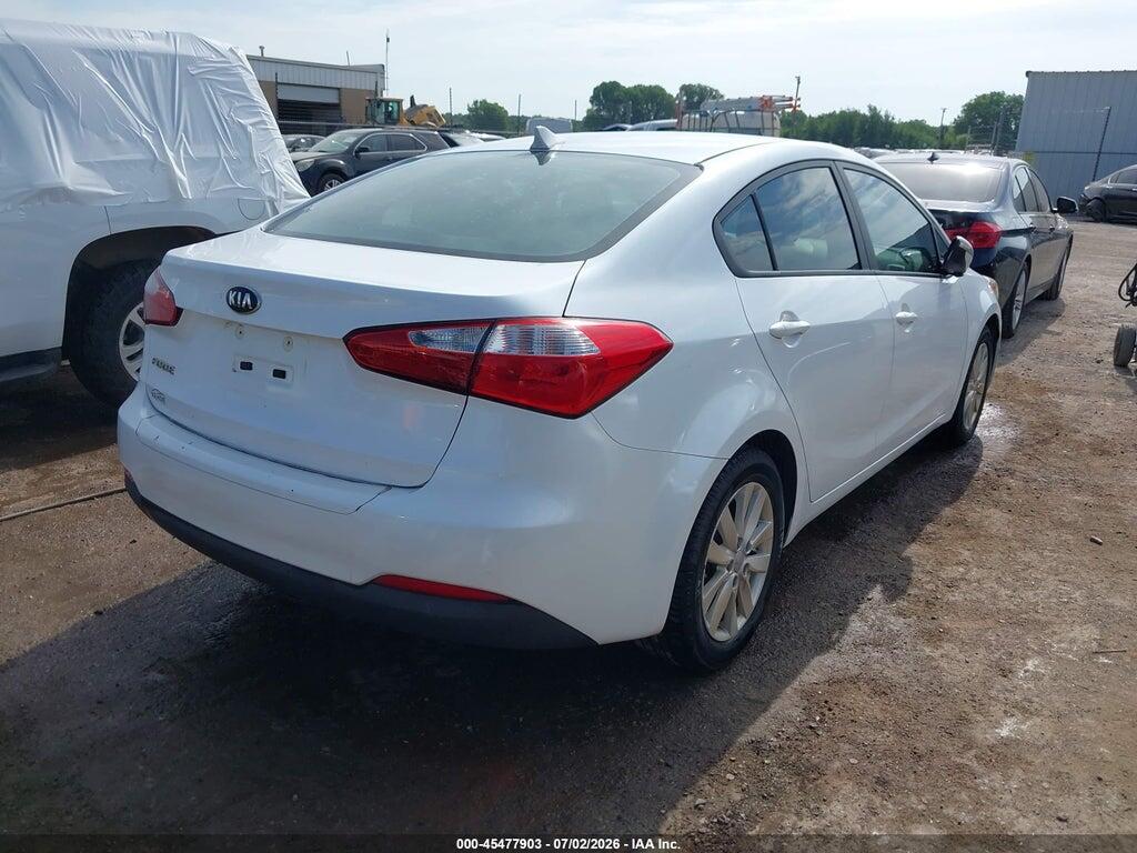 KNAFX4A62E5196174 2014 KIA FORTE photo no. 4