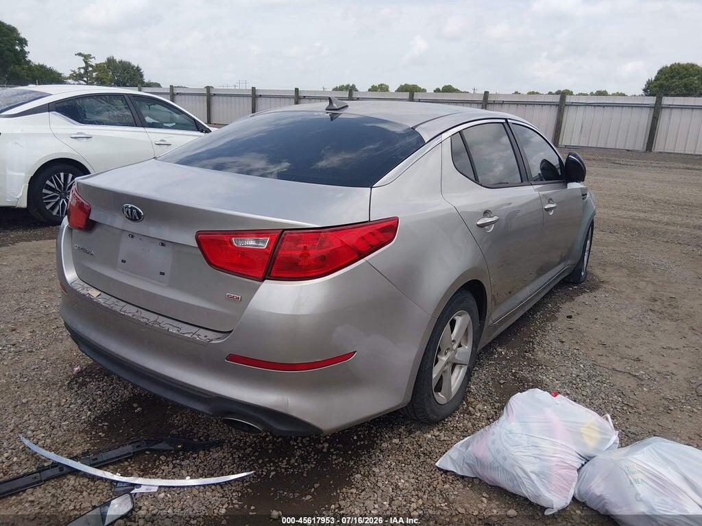 KNAGM4A72E5453033 2014 KIA OPTIMA photo no. 4