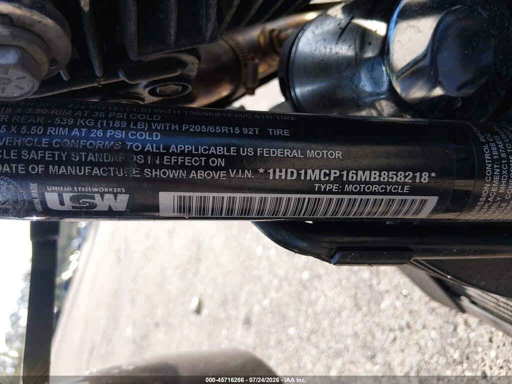 1HD1MCP16MB858218 2021 HARLEY-DAVIDSON FLRT photo no. 10