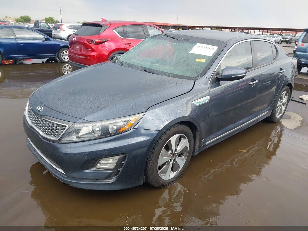 KNAGN4AD7E5066514 2014 KIA OPTIMA HYBRID photo no. 2