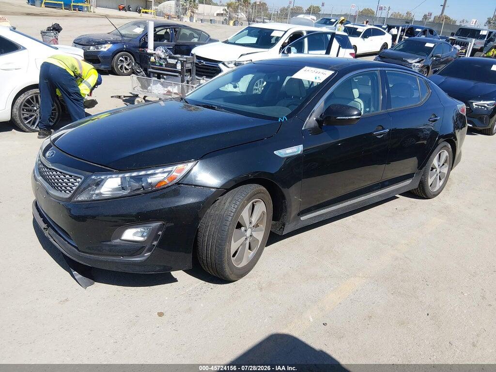 KNAGN4AD8E5069826 2014 KIA OPTIMA HYBRID photo no. 2