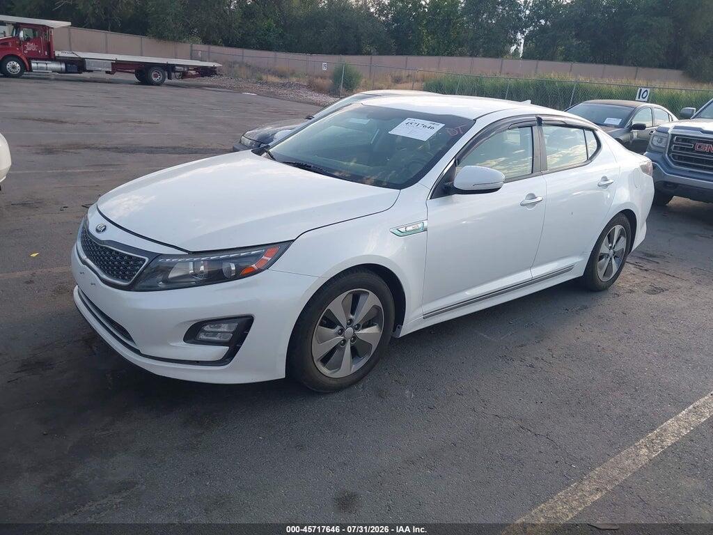 KNAGN4AD4E5066941 2014 KIA OPTIMA HYBRID photo no. 2