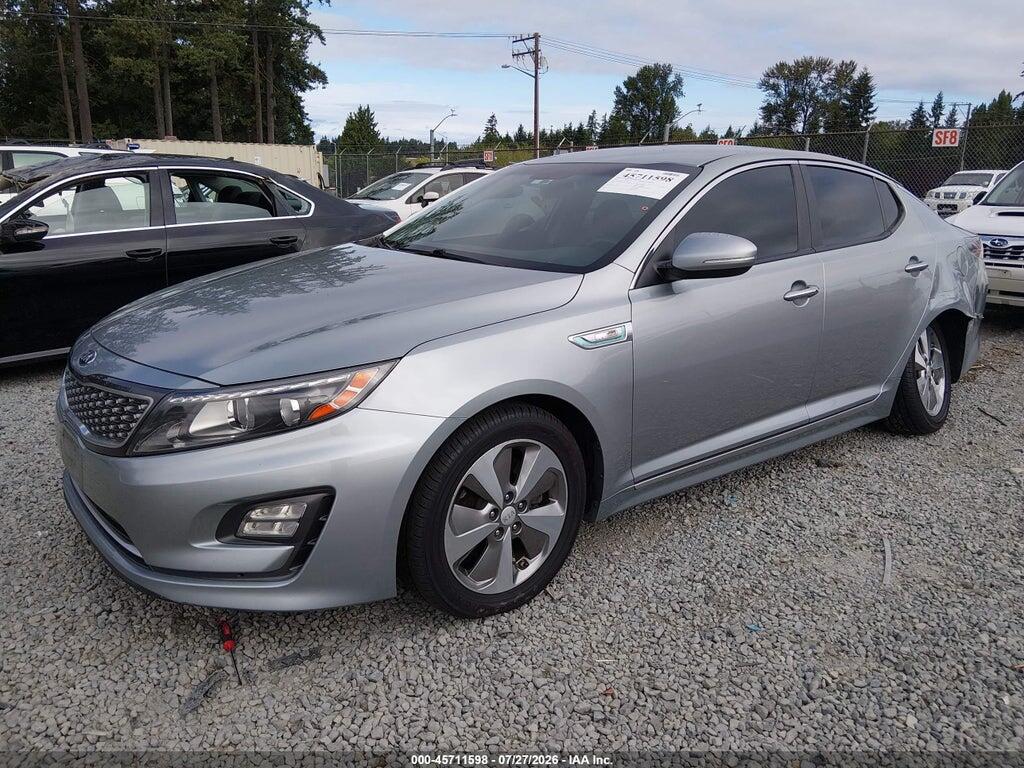 KNAGN4AD9E5067566 2014 KIA OPTIMA HYBRID photo no. 2