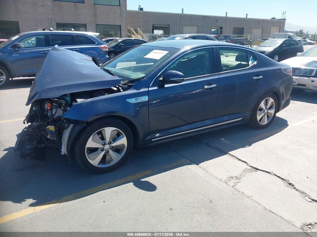 KNAGN4AD1E5070249 2014 KIA OPTIMA HYBRID photo no. 2