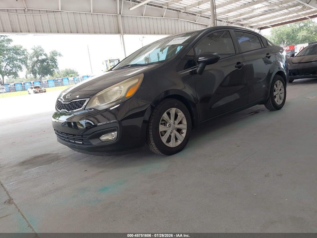 KNADN4A34E6349022 2014 KIA RIO photo no. 2
