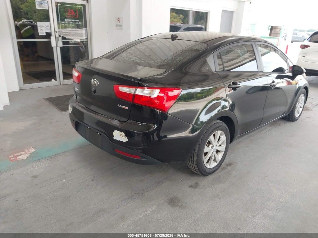 KNADN4A34E6349022 2014 KIA RIO photo no. 4