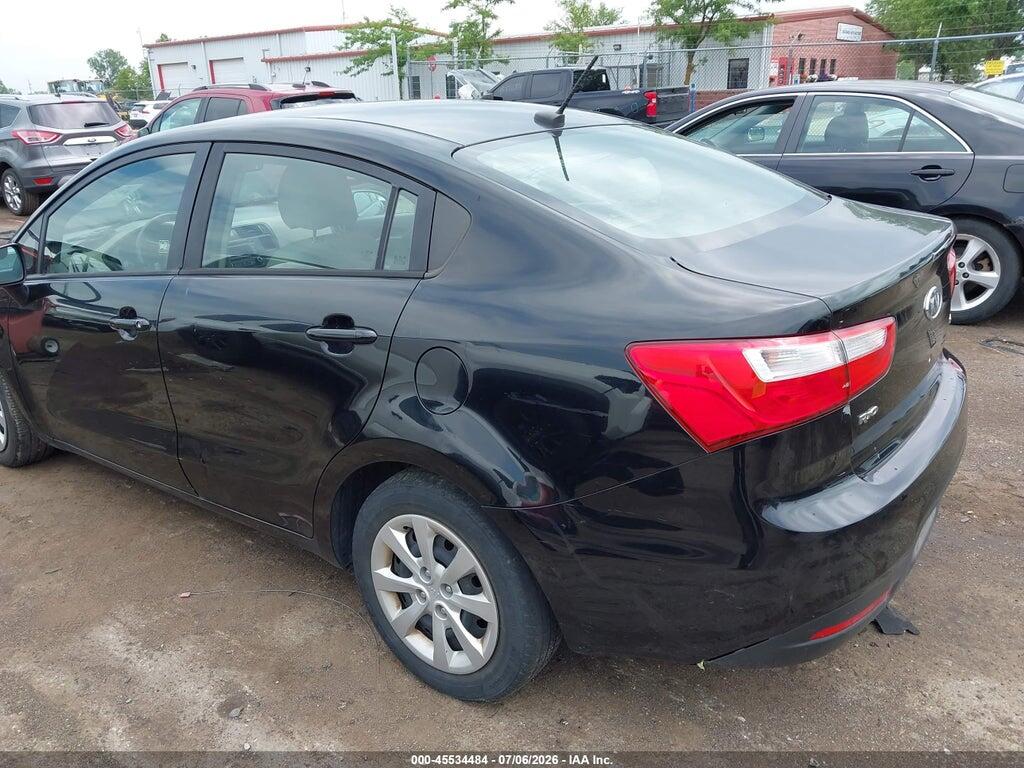 KNADM4A37E6368165 2014 KIA RIO photo no. 3