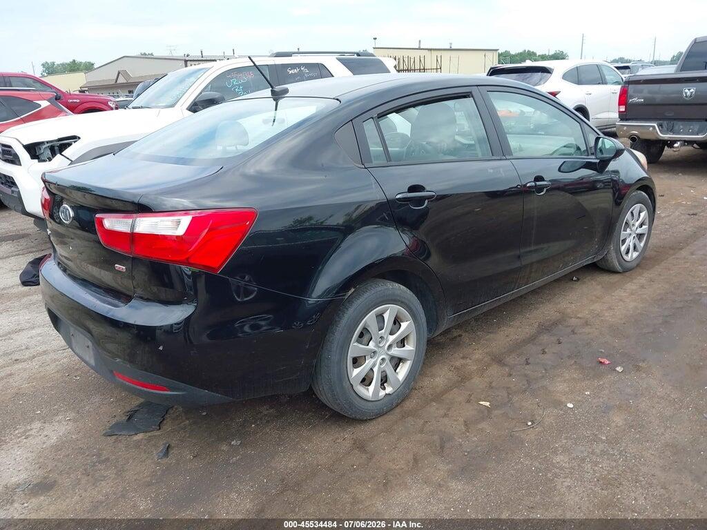 KNADM4A37E6368165 2014 KIA RIO photo no. 4