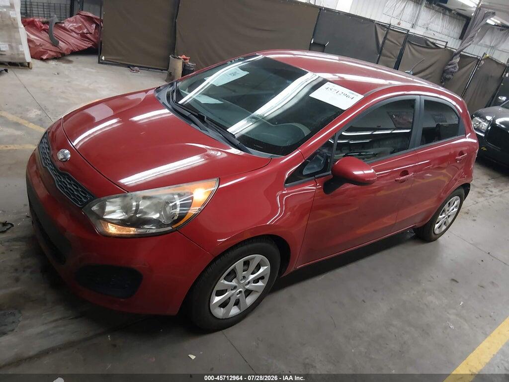 KNADM5A30E6415929 2014 KIA RIO photo no. 2