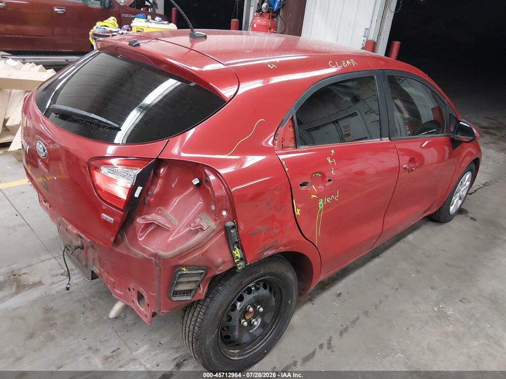 KNADM5A30E6415929 2014 KIA RIO photo no. 4