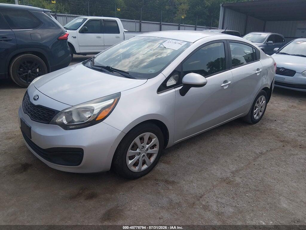 KNADM4A37E6400600 2014 KIA RIO photo no. 2