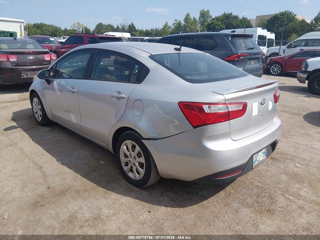 KNADM4A37E6400600 2014 KIA RIO photo no. 3