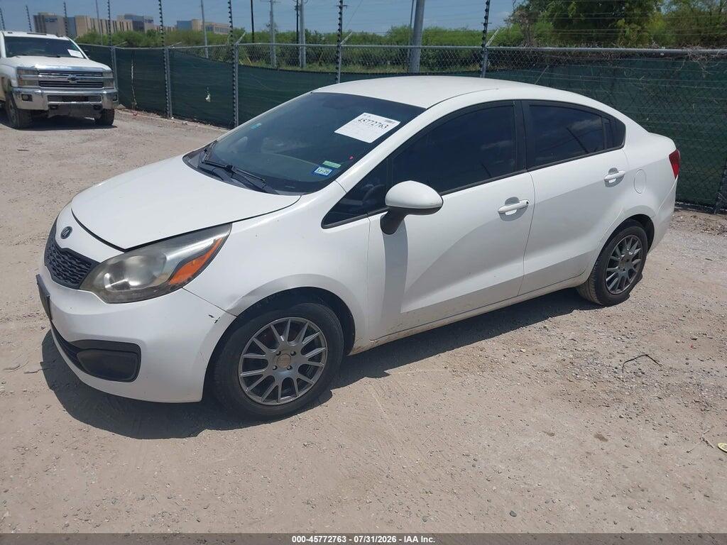 KNADM4A37E6403321 2014 KIA RIO photo no. 2