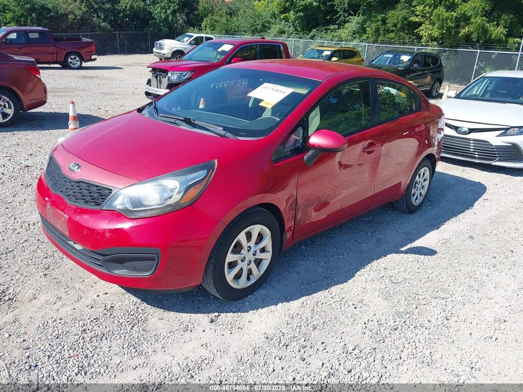 KNADM4A30E6344631 2014 KIA RIO photo no. 2