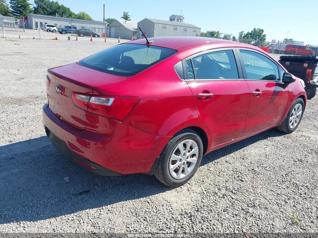 KNADM4A30E6344631 2014 KIA RIO photo no. 4
