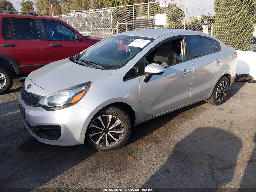 KNADM4A33E6364808 2014 KIA RIO photo no. 2