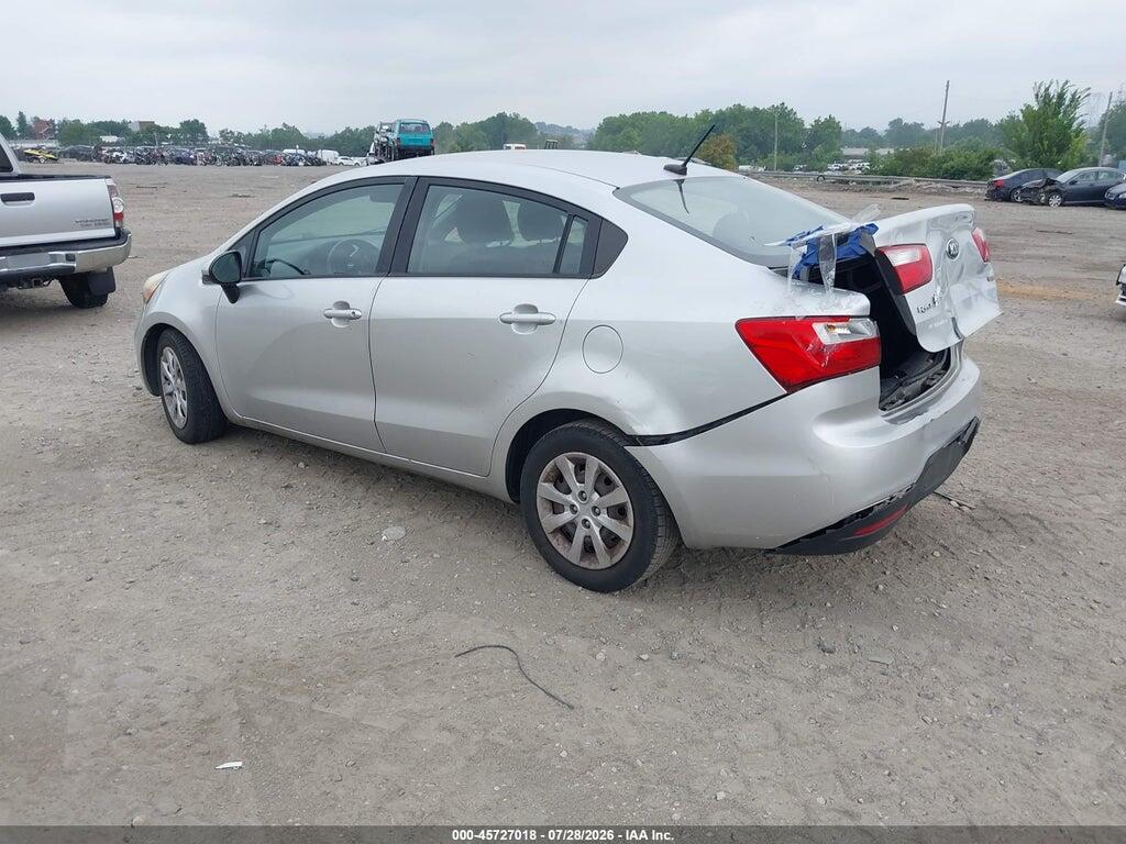 KNADM4A39E6323261 2014 KIA RIO photo no. 3