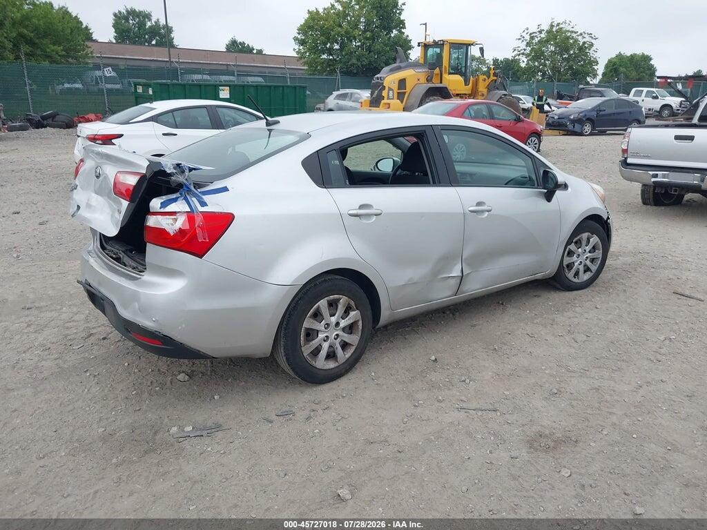 KNADM4A39E6323261 2014 KIA RIO photo no. 4