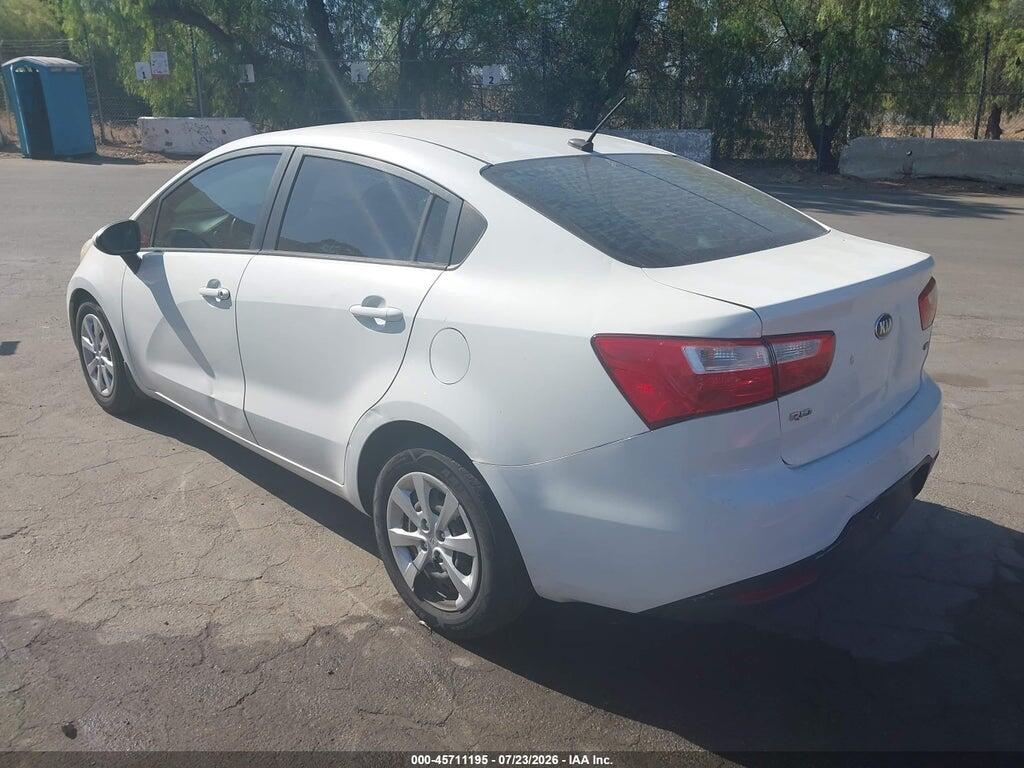KNADM4A31E6354391 2014 KIA RIO photo no. 3