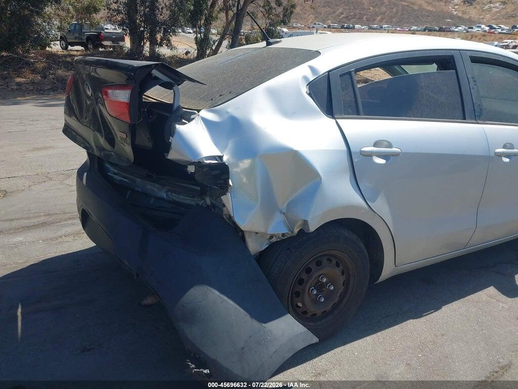 KNADM4A30E6363230 2014 KIA RIO photo no. 6