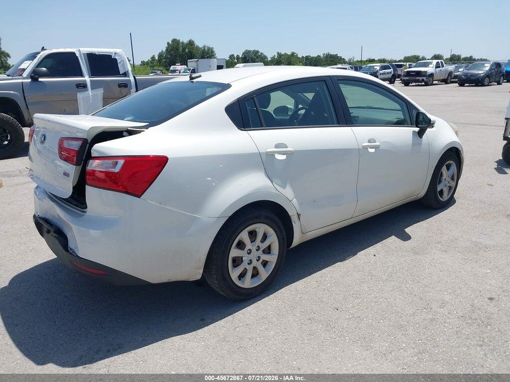 KNADM4A33E6417099 2014 KIA RIO photo no. 4