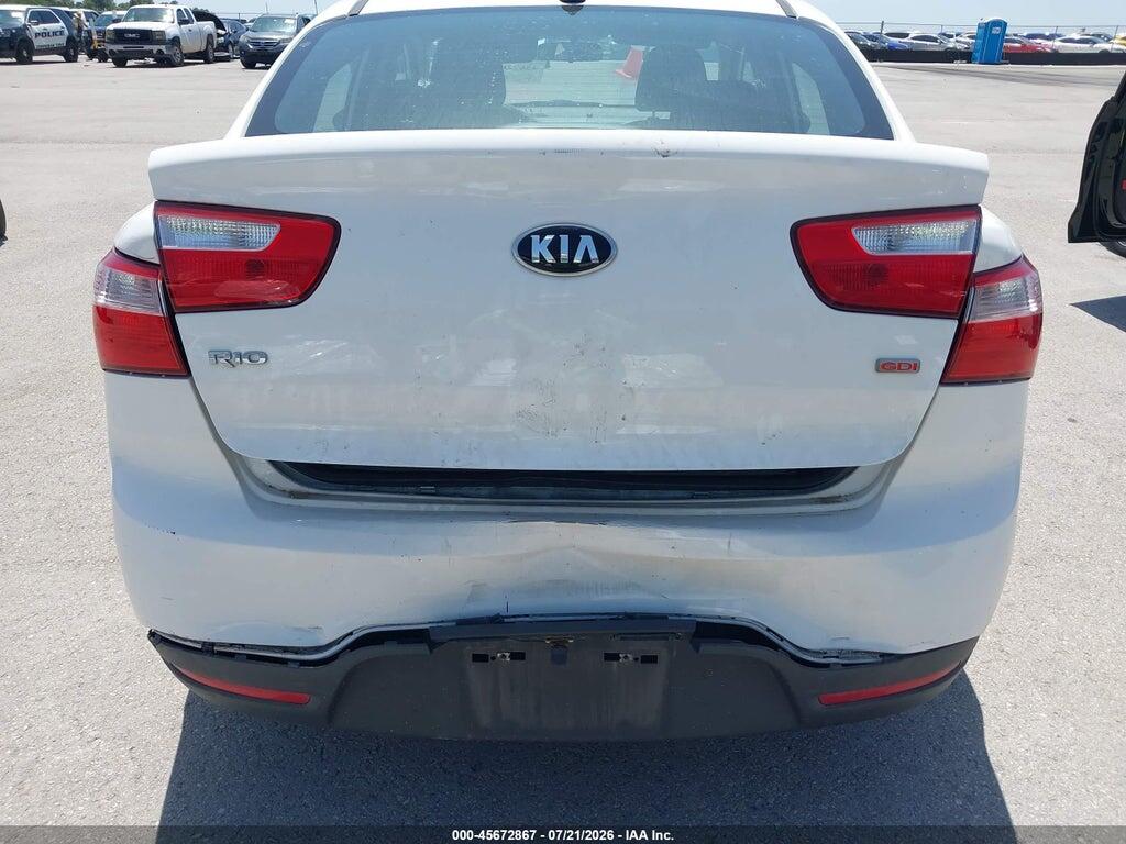 KNADM4A33E6417099 2014 KIA RIO photo no. 6