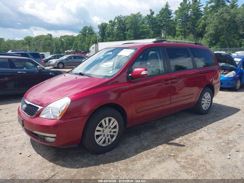 KNDMG4C72E6538779 2014 KIA SEDONA photo no. 2
