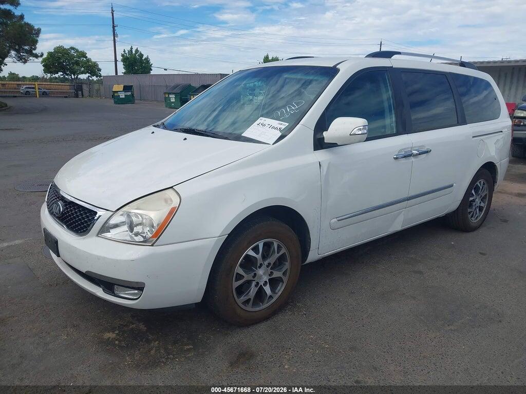 KNDMH4C72E6573531 2014 KIA SEDONA photo no. 2