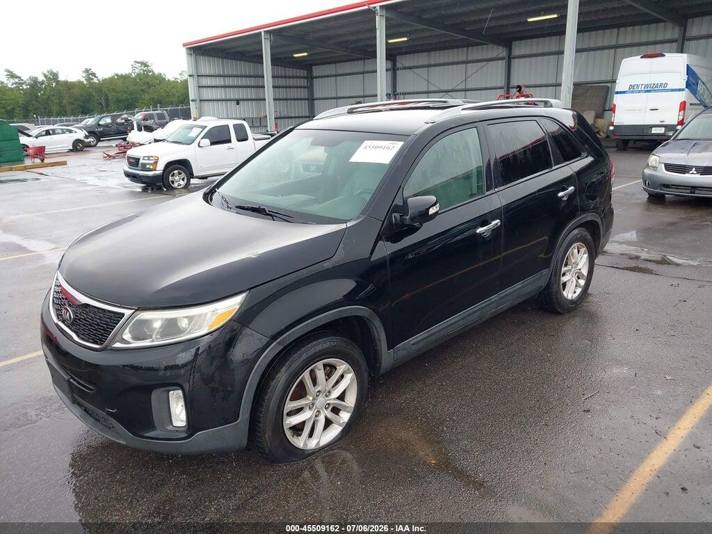 5XYKT3A60EG499730 2014 KIA SORENTO photo no. 2