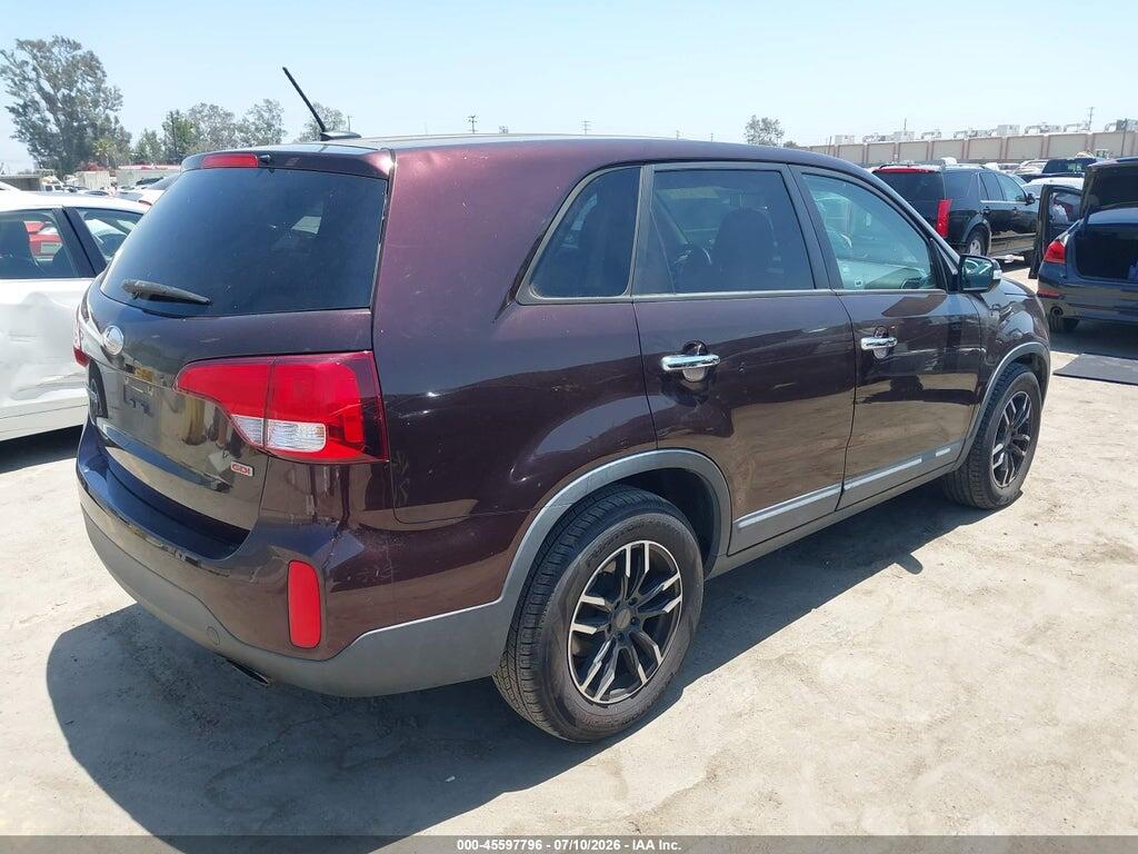 5XYKT3A63EG537628 2014 KIA SORENTO photo no. 4