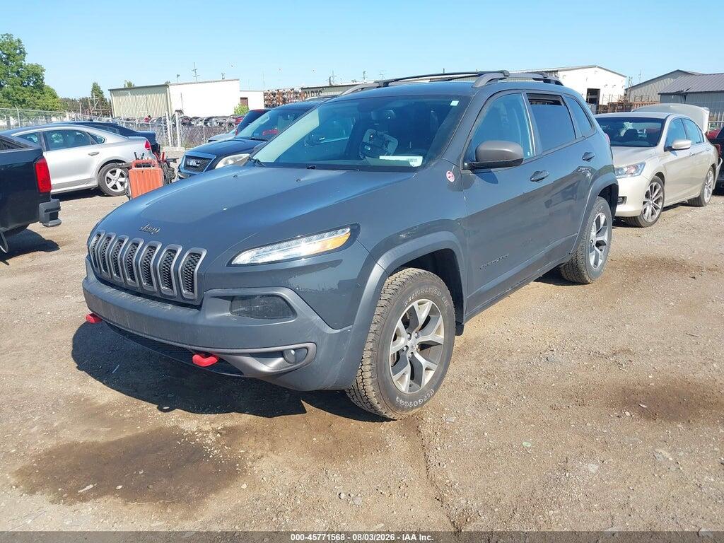 1C4PJMBS2GW242121 2016 JEEP CHEROKEE photo no. 2
