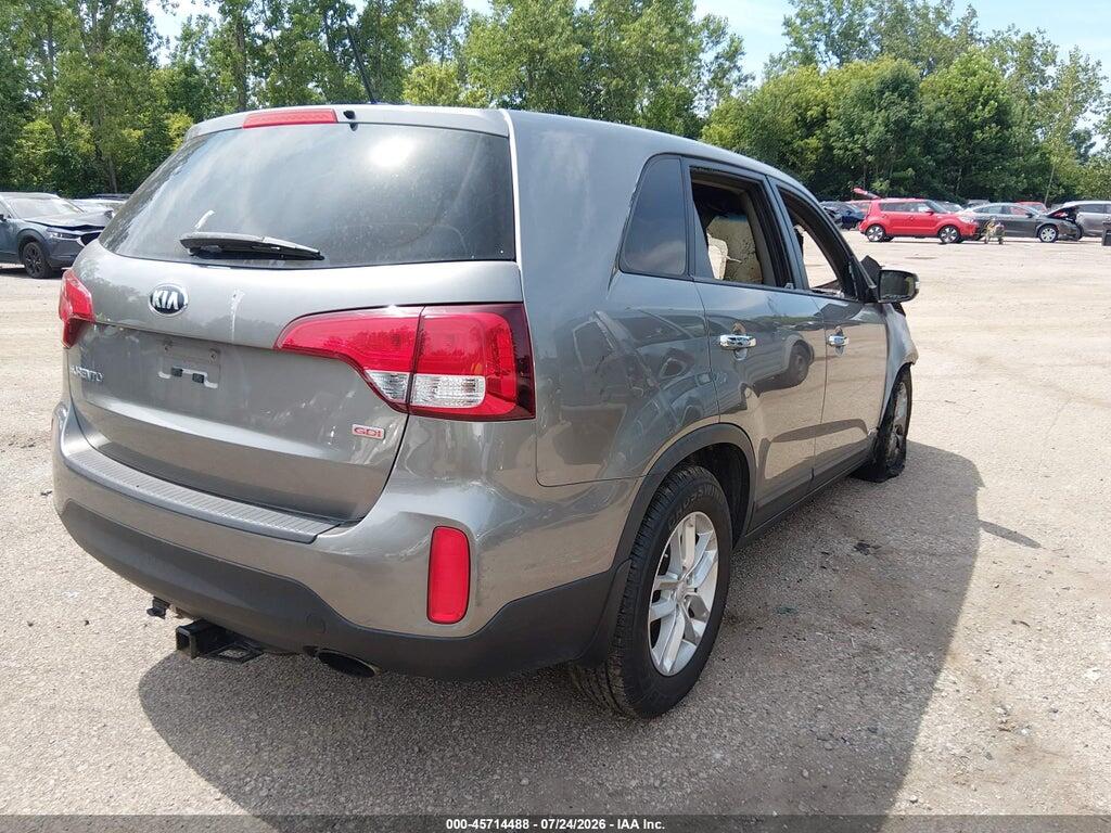 5XYKTCA65EG549182 2014 KIA SORENTO photo no. 4