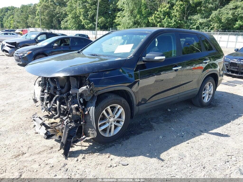 5XYKT3A67EG475408 2014 KIA SORENTO photo no. 2
