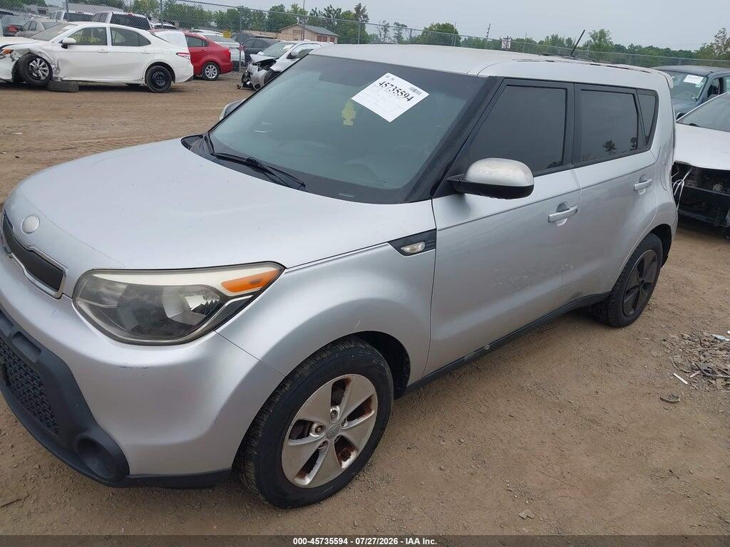 KNDJN2A27E7701165 2014 KIA SOUL photo no. 2