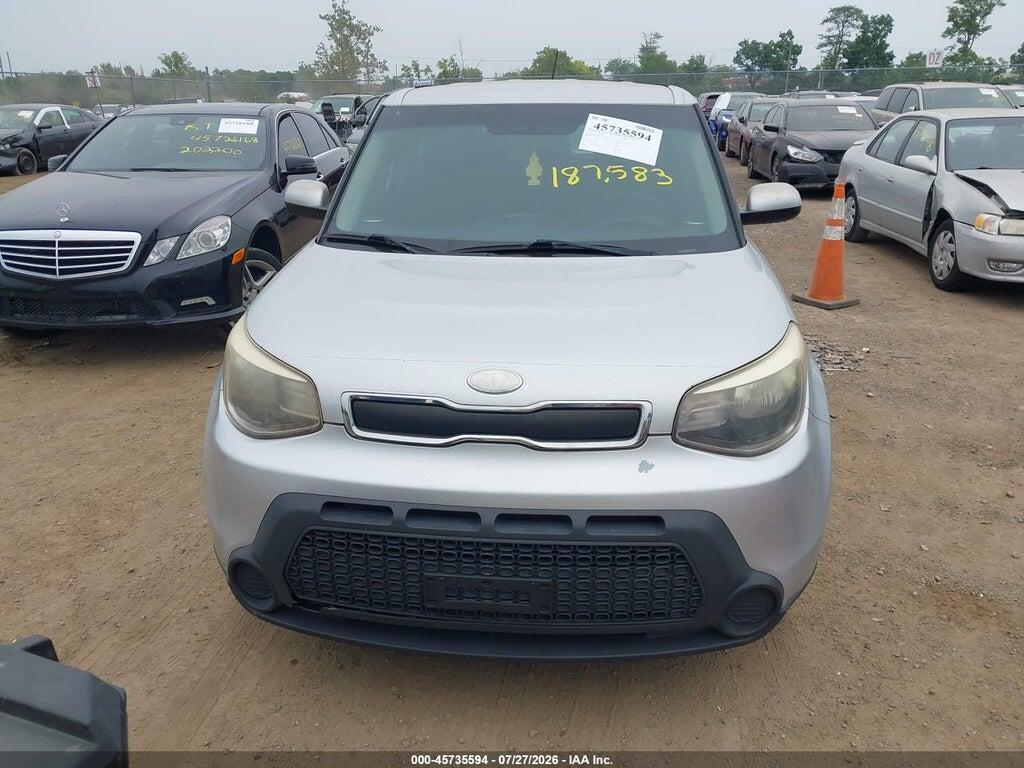 KNDJN2A27E7701165 2014 KIA SOUL photo no. 6