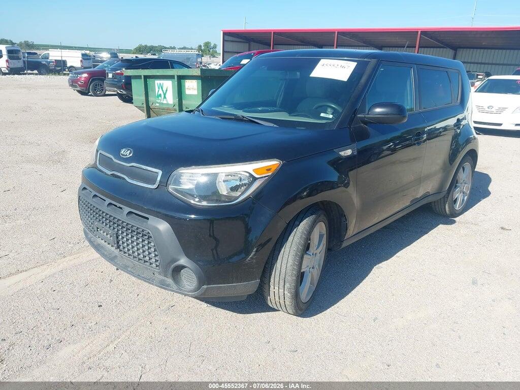 KNDJN2A26E7025419 2014 KIA SOUL photo no. 2