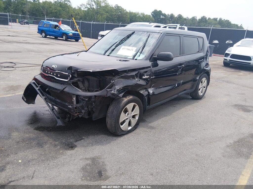 KNDJN2A29E7718596 2014 KIA SOUL photo no. 2