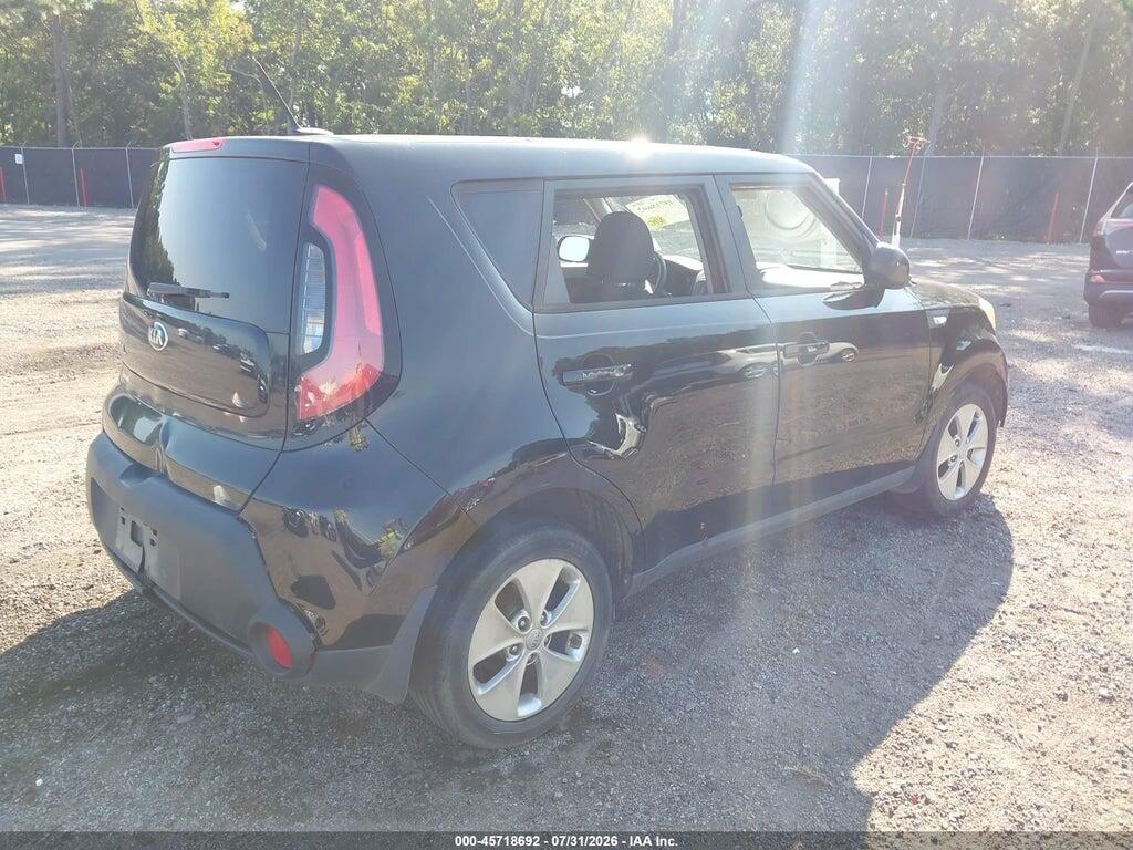 KNDJN2A20E7740101 2014 KIA SOUL photo no. 4