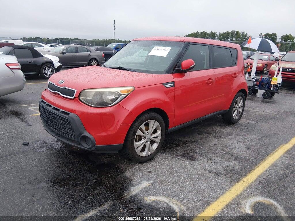 KNDJP3A52E7725559 2014 KIA SOUL photo no. 2